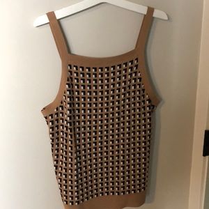 Knitted tank